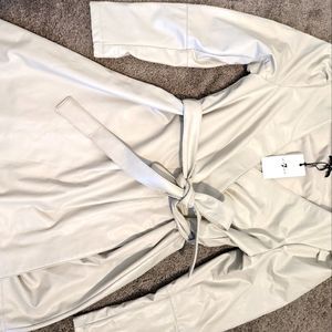 Vegan leather jacket/dress 7for all mankind